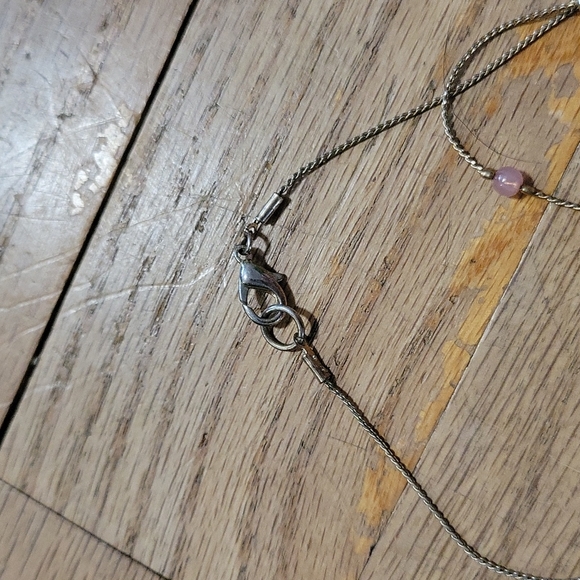 Red and Pink Jewel Wrap Necklace - Picture 3 of 5